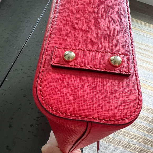 EUC Dooney Red Crossbody purse - Picture 6 of 11